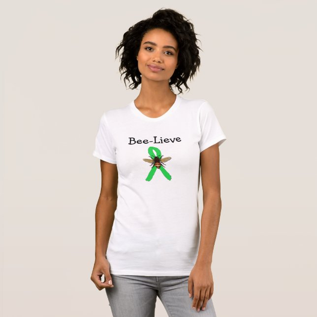 Camisa Bee-Lieve Abelha Mel Cute  Lyme (Frente Completa)