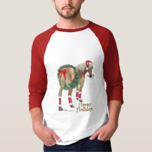 Camisa belga do Natal do cavalo de esboço