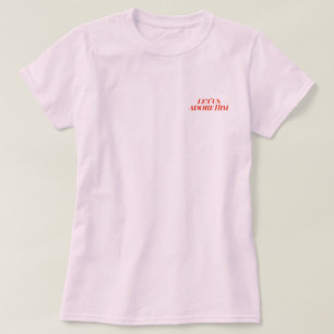 Camisa bíblia Gráfica T Vamos Adorá-Lo