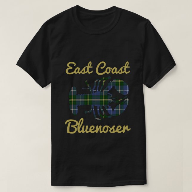 Camisa Bluenoser Nova da Costa Leste (Frente do Design)