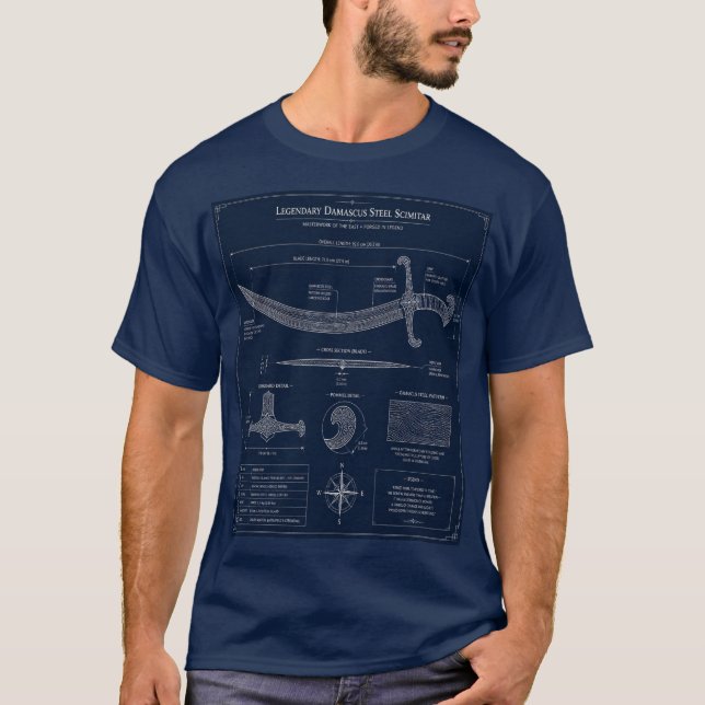 Camisa Blueprint do Cimeter Damasceno (Frente)