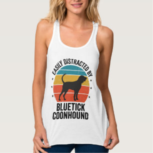 Camisa Bluetick Coonhound Vintage Amante de Cães D