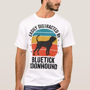 Camisa Bluetick Coonhound Vintage Amante de Cães D