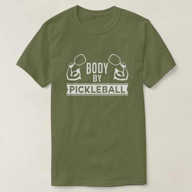 Camisa "Body by Pickleball" (Frente do Design)