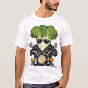 Camisa Bok Choy e Bad to the Bone