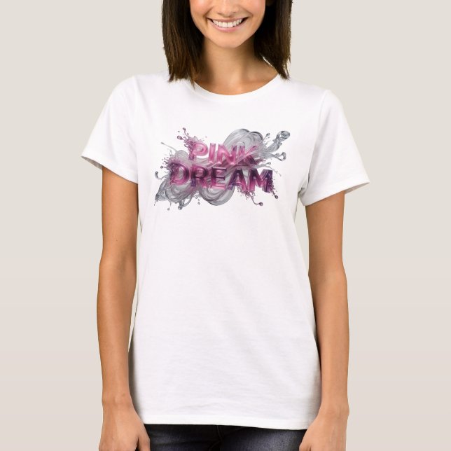 Camisa Bold Pink PINK DREAM Design (Frente)