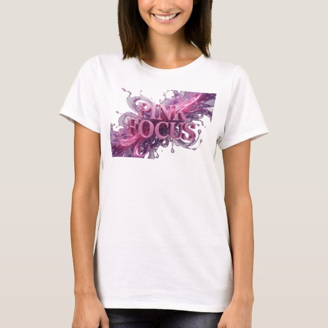 Camisa Bold Pink PINK FOCUS Design (Frente)