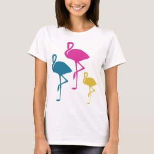 Camisa bonito do flamingo T
