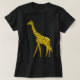Camisa bonito do girafa T para seu presente do (Frente do Design)