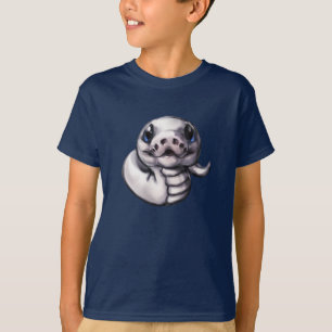 Camisa bonito do pitão da bola do bebê (Leucisti
