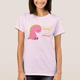 camisa bonito do rawr do dinossauro