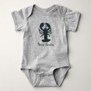 Camisa bonito do tartan da lagosta de Nova Escóci