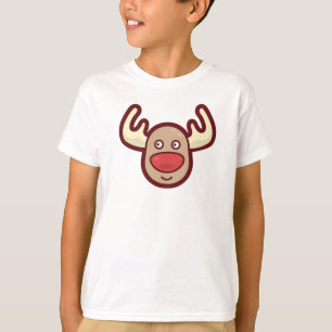Camisa bonito e simples da Capa da rena de