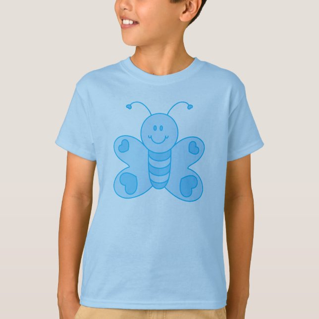 Camisa Borboleta Azul (Frente)