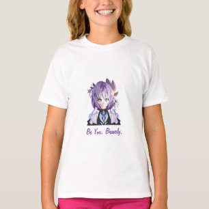 Camisa branca com Design gráfico na frente