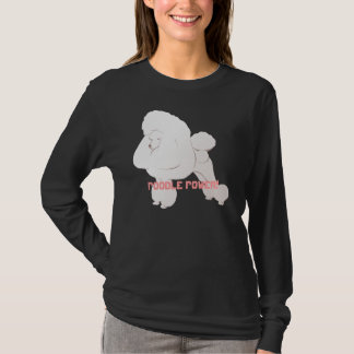 Camisa branca da caniche