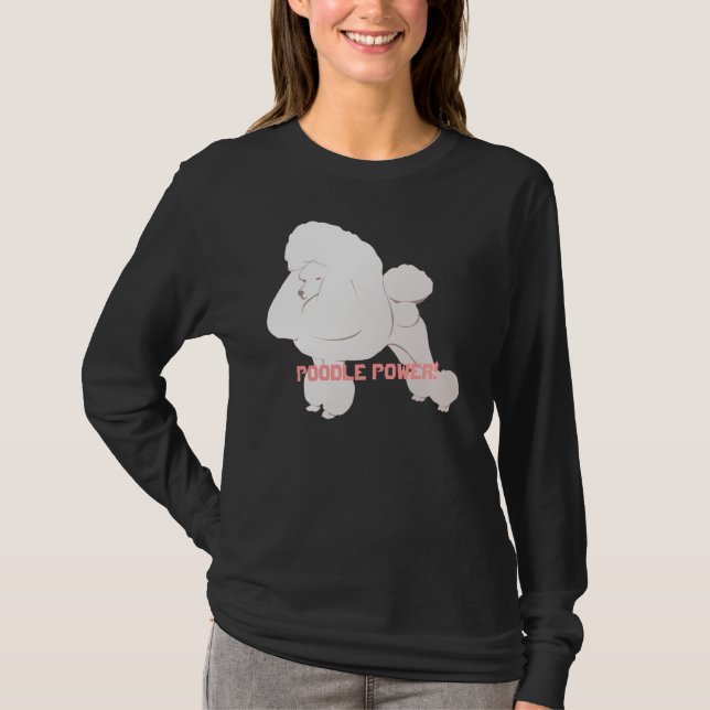 Camisa branca da caniche (Frente)