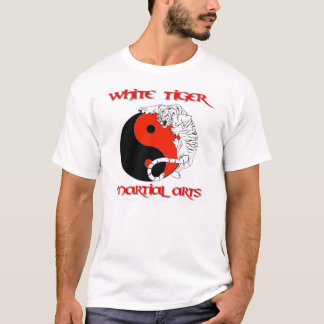 CAMISA BRANCA DAS ARTES MARCIAIS DO TIGRE