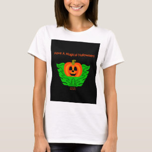 Camisa Branca de Abóbora Mágica Camisa Branca de A