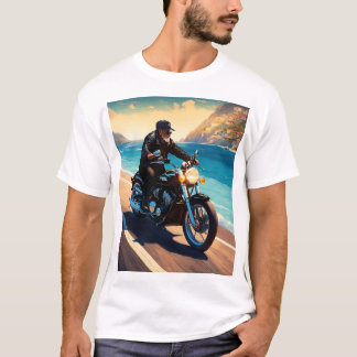 CAMISA BRANCA DE BIQUE YAMAHA