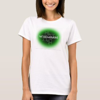 Camisa branca do "halo" de GrooveHead