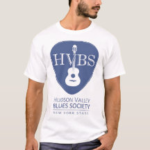 Camisa branca do logotipo do HVBS dos homens