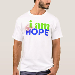 Camisa branca "Eu sou nova esperança"