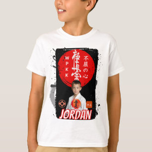 Camisa Branca Personalizada Kyokushin Karate Foto