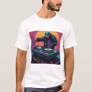 Camisa branca, "Pura Elegância Sônica: DJ Edition"
