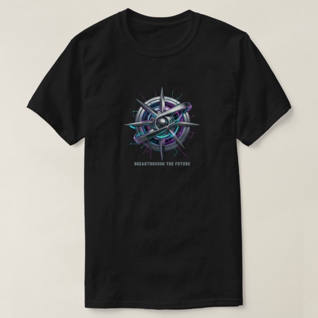 CAMISA BREAK THROUGH THE FUTURE (Frente do Design)