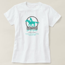 Camisa Bright Turquoise Última Cavalgada Para a No