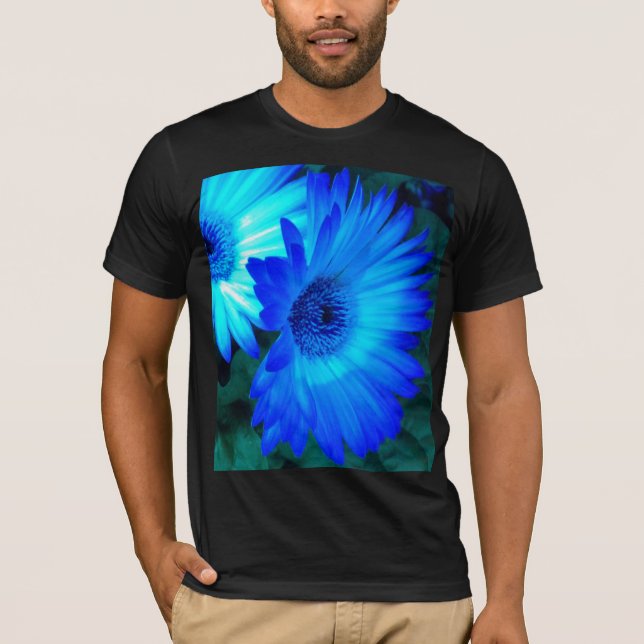 Camisa Brilhante Blue Daisies T (Frente)