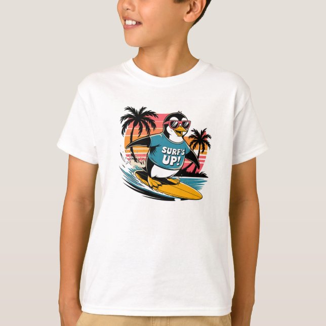 CAMISA BRINCADEIRA DE PENGUINAS QUE SOBREVIAM (Frente)