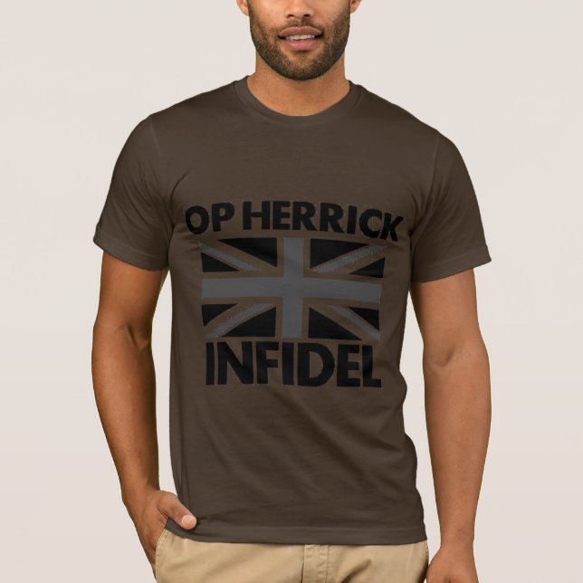 CAMISA BRITÂNICA DE HERRICK T DO INFIEL DO (Frente)