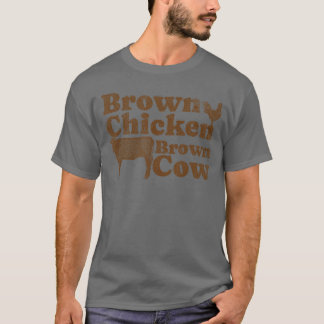Camisa Brown Chicken Brown Cow Música Anos 70 Bow