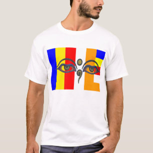 Camisa budista de T
