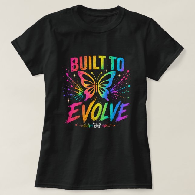Camisa Built To Evolve Butterfly 0047716 (Frente do Design)