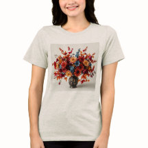Camisa-Buquê de outono feminino