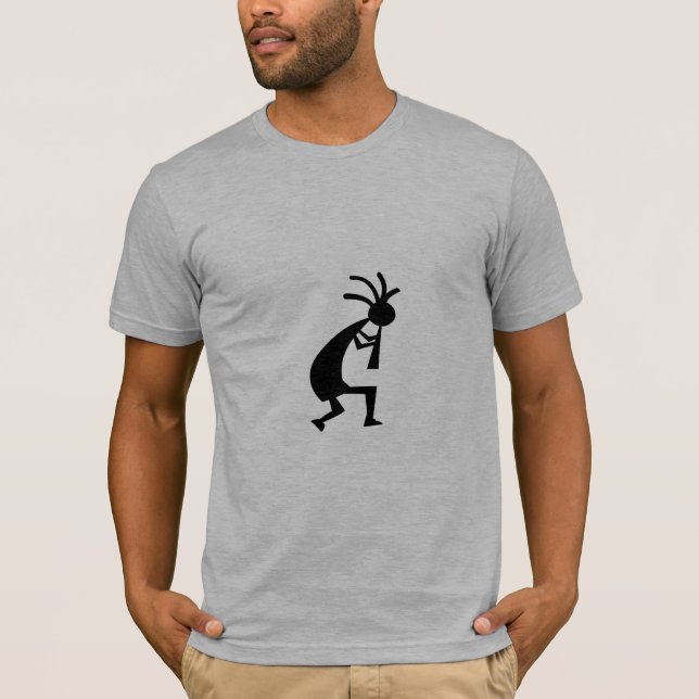 camisa cabida kokopelli de T (Frente)