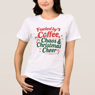Camisa Café, Caos e Alegria de Natal