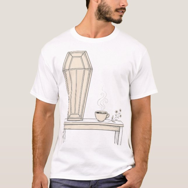 Camisa 'Caixão e Café' (Frente)