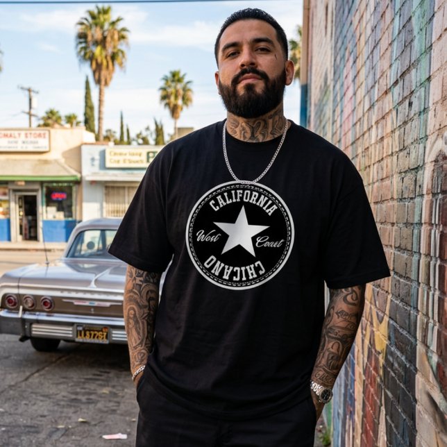 camisa California Chicano West Coast (California Chicano West Coast shirt)