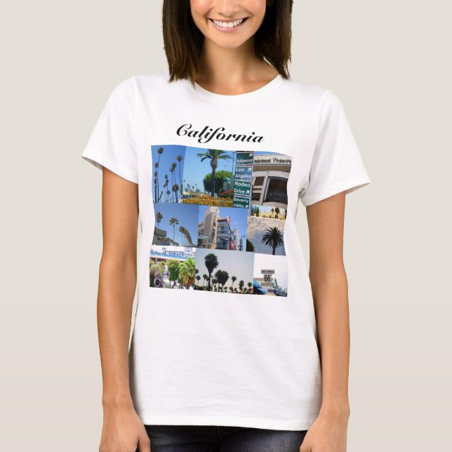 Camisa CALIFORNIA COLLAGE (Frente)