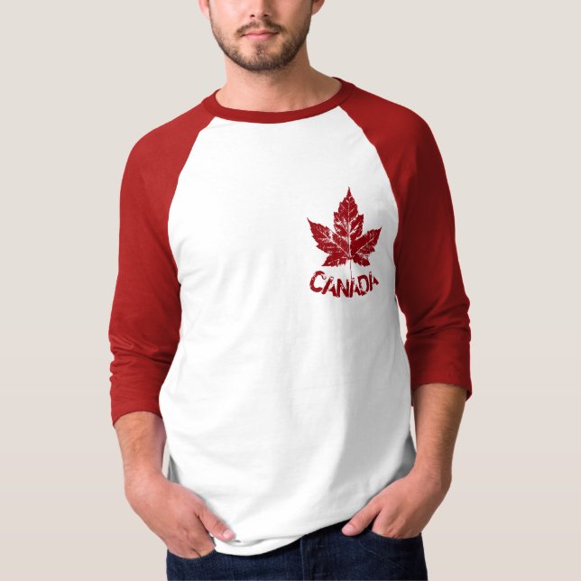 Camisa Canadá Legal Camisa Souvenir Folha de Bordo (Frente)