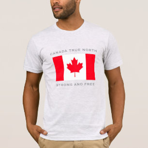 Camisa Canadá Verdadeiro Norte Forte e Livre Tri-B