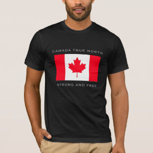 Camisa Canadá Verdadeiro Norte Forte e Livre Tri-B