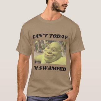 Camisa Cantoday Im Swamped Cartoon Antigo Merch1 P