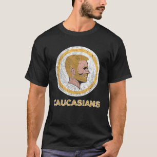 Camisa Caucasiana Orgulho Vintage Funny S