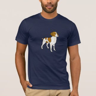 Camisa CD dos desenhos animados do Spaniel de