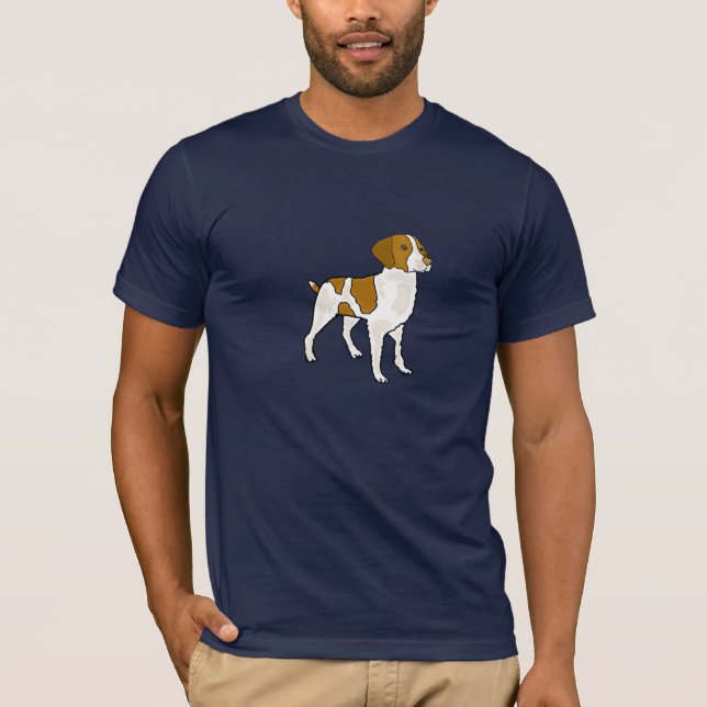 Camisa CD dos desenhos animados do Spaniel de (Frente)
